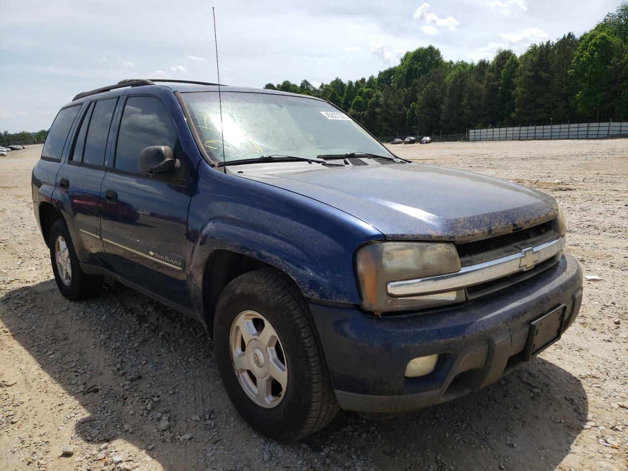 CHEVROLET TRAILBLAZE 2002 with VIN 1GNDS13S522124522 - Photo from auction