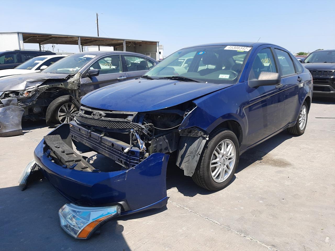 Photo 2 from auction – 2009 FORD FOCUS SE with VIN 1FAHP35N59W162565