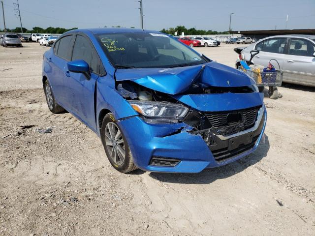 NISSAN VERSA SV 2022 with VIN 3N1CN8EV5NL821318 - Photo from auction