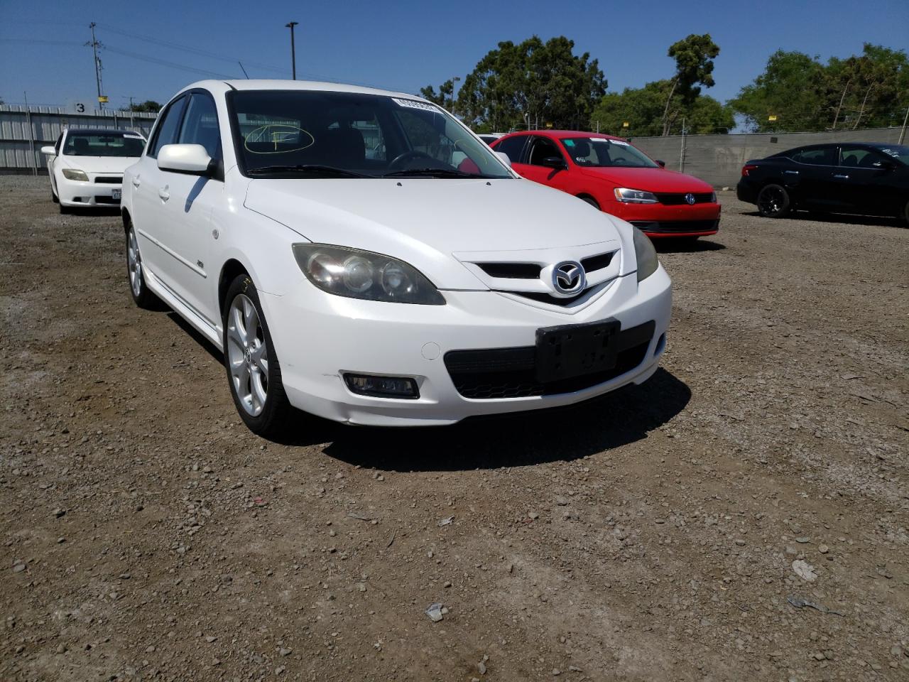 MAZDA 3 HATCHBAC 2007 with VIN JM1BK144971737787 - Photo from auction