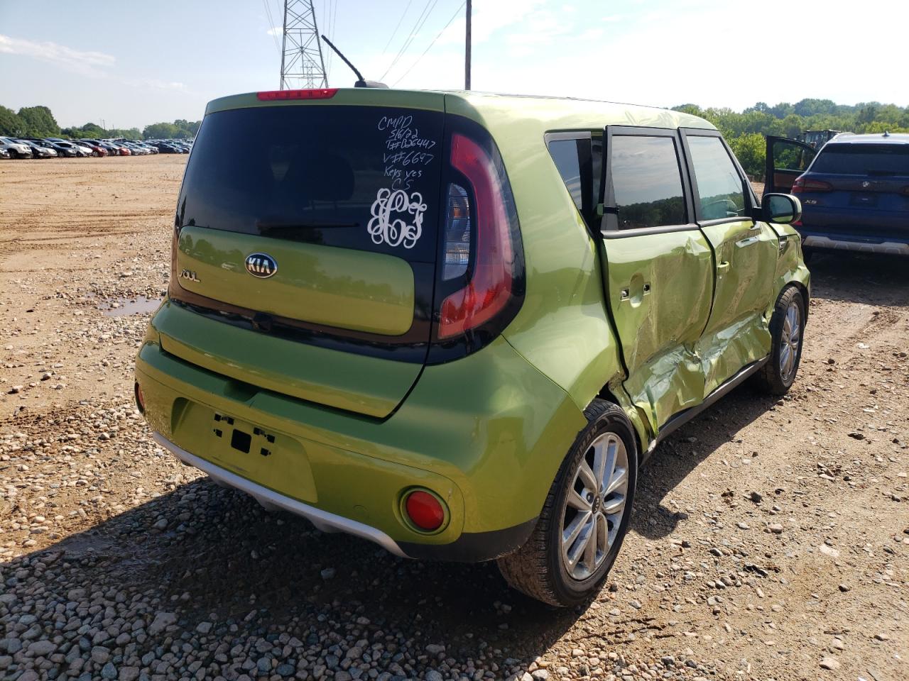 Photo 4 from auction – 2017 KIA SOUL + with VIN KNDJP3A56H7876697