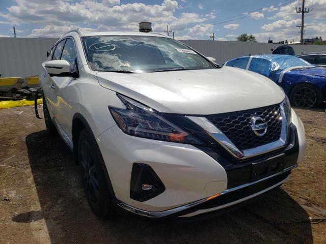 Photo 1 from auction – 2022 NISSAN MURANO PLA with VIN 5N1AZ2DS2NC109319
