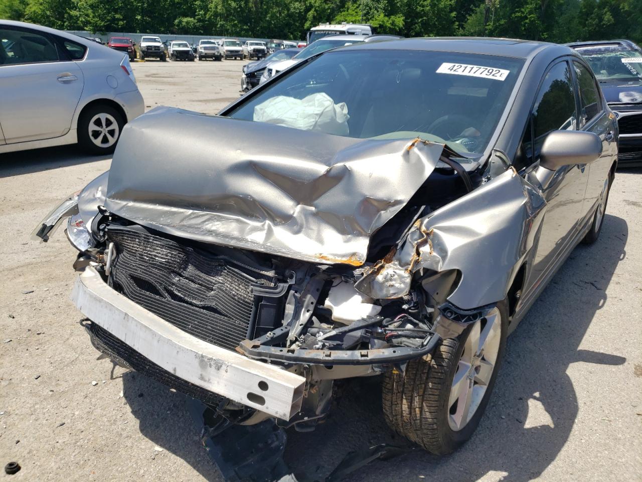 Photo 9 from auction – 2007 HONDA CIVIC EX with VIN 1HGFA16887L095296