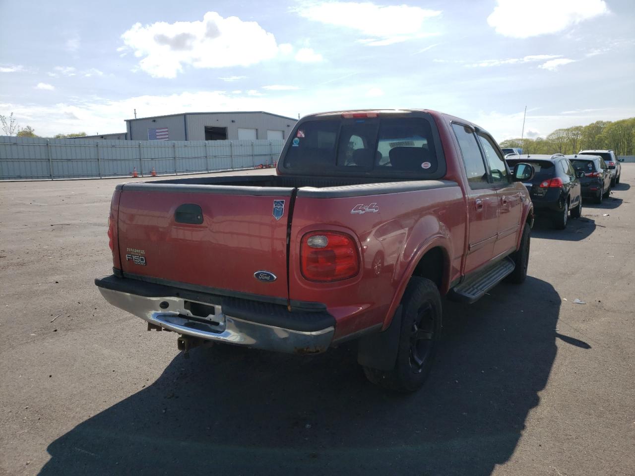 Photo 4 from auction – 2002 FORD F150 SUPER with VIN 1FTRW08L22KD03602