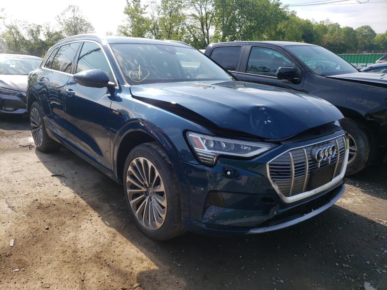 AUDI E-TRON PRE 2019 with VIN WA1VAAGE1KB007695 - Photo from auction