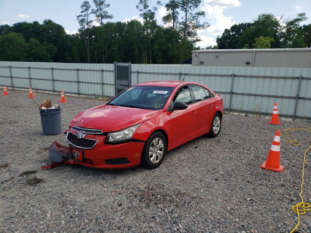 Photo 2 from auction – 2014 CHEVROLET CRUZE LS with VIN 1G1PA5SH4E7177640