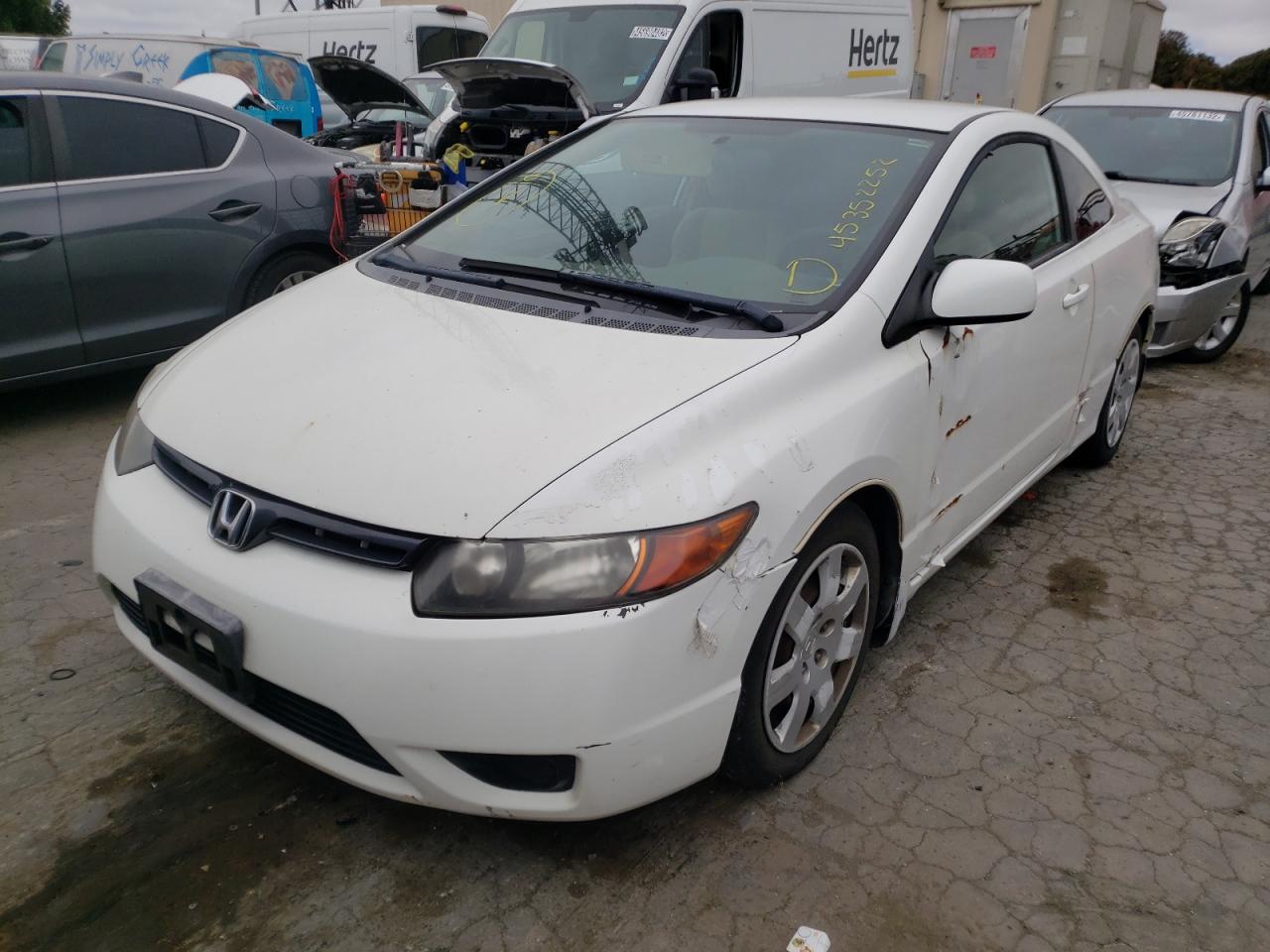 Photo 2 from auction – 2007 HONDA CIVIC LX with VIN 2HGFG12697H503241
