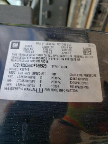 Photo 10 from auction – 2013 CHEVROLET silverado with VIN 1GC1KXC89DF165928