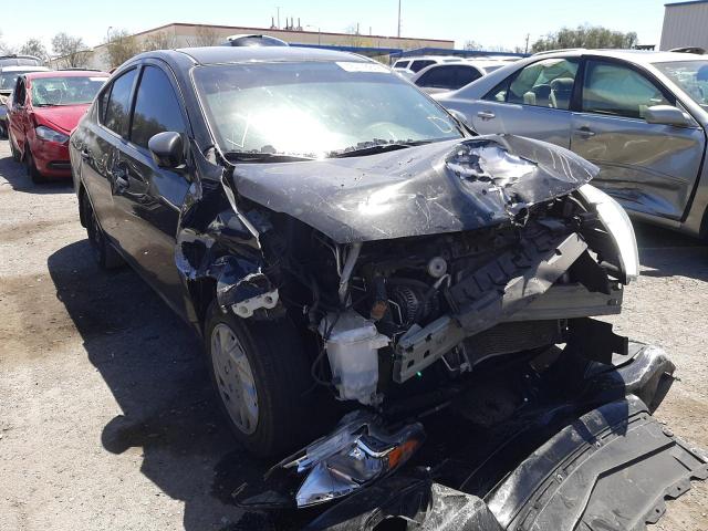 NISSAN VERSA S 2018 with VIN 3N1CN7AP1JL841383 - Photo from auction