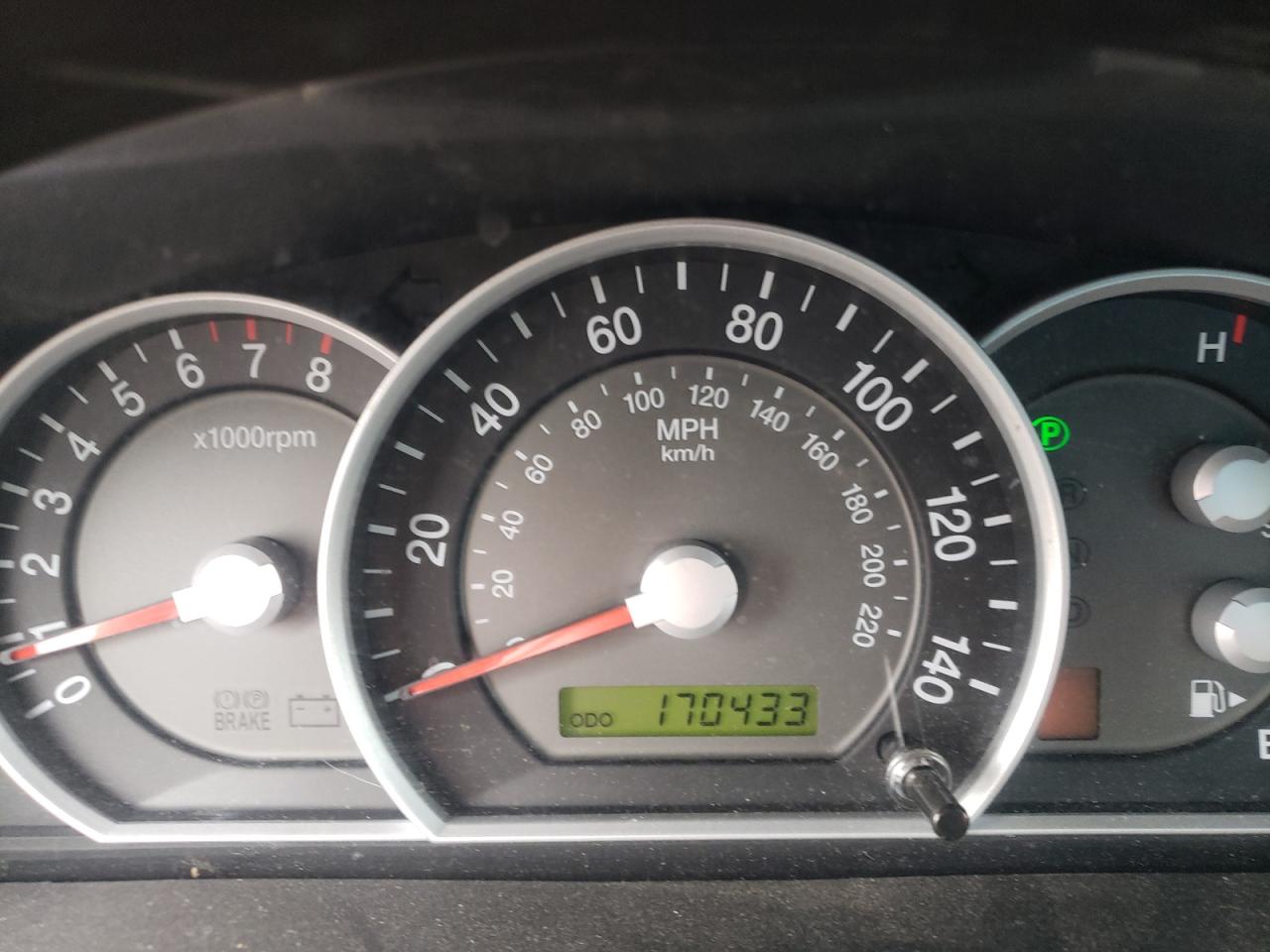 Photo 8 from auction – 2008 KIA SORENTO EX with VIN KNDJC735385849761