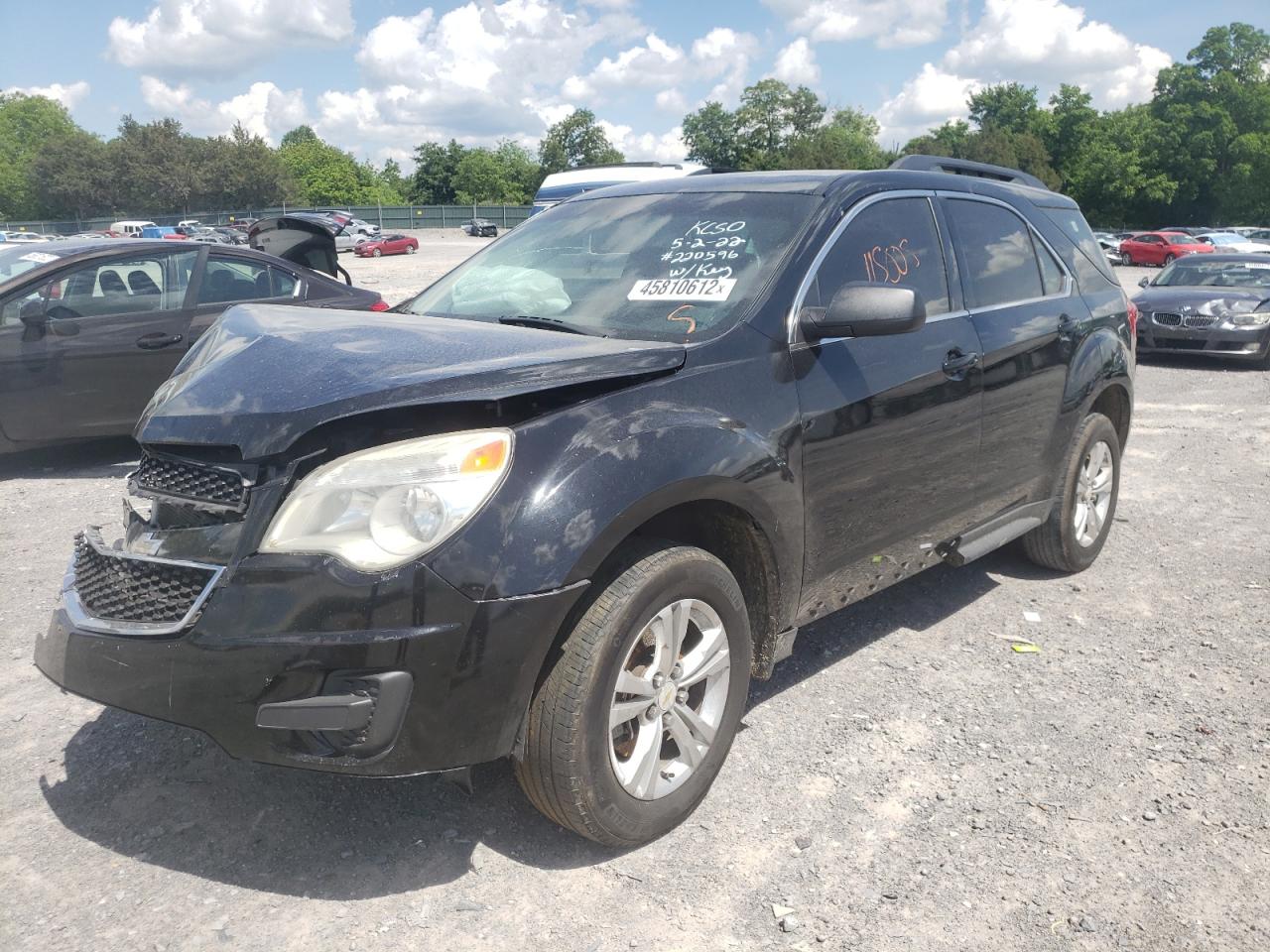 Photo 2 from auction – 2011 CHEVROLET EQUINOX LS with VIN 2GNALBEC8B1170731