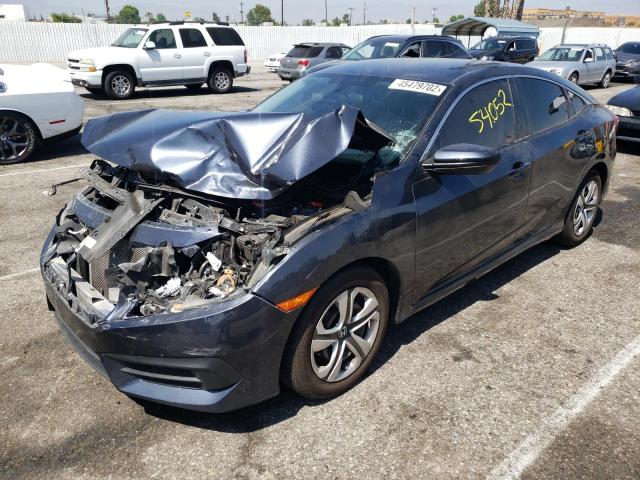 Photo 2 from auction – 2016 HONDA CIVIC LX with VIN 19XFC2F50GE030004