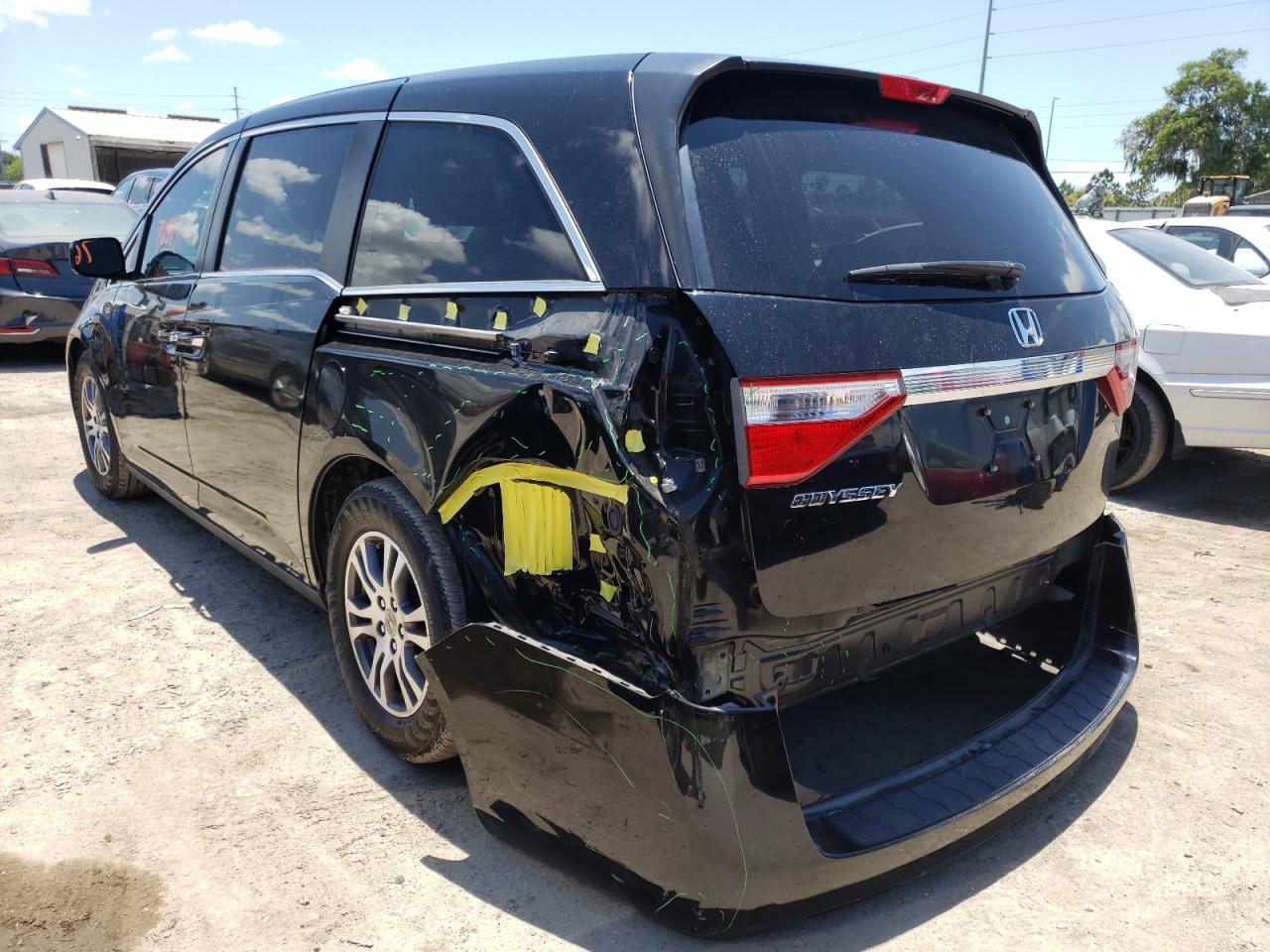 Photo 3 from auction – 2012 HONDA ODYSSEY EX with VIN 5FNRL5H45CB043192