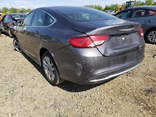 Photo 3 from auction – 2016 CHRYSLER 200 LIMITE with VIN 1C3CCCAB1GN108795
