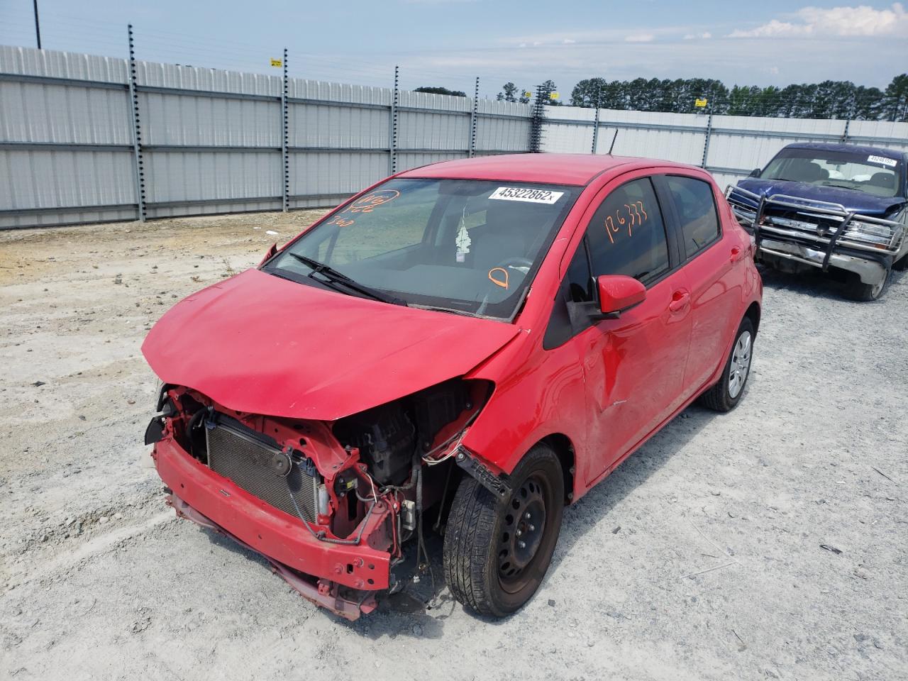 Photo 2 from auction – 2013 TOYOTA YARIS with VIN JTDKTUD32DD563335