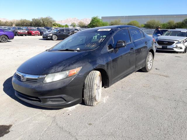 Photo 2 from auction – 2012 HONDA CIVIC EX with VIN 2HGFB2F82CH522353