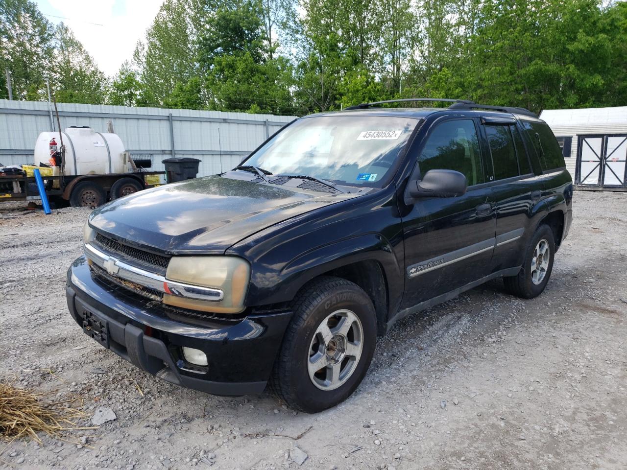 Photo 2 from auction – 2002 CHEVROLET TRAILBLAZE with VIN 1GNDT13S722417030
