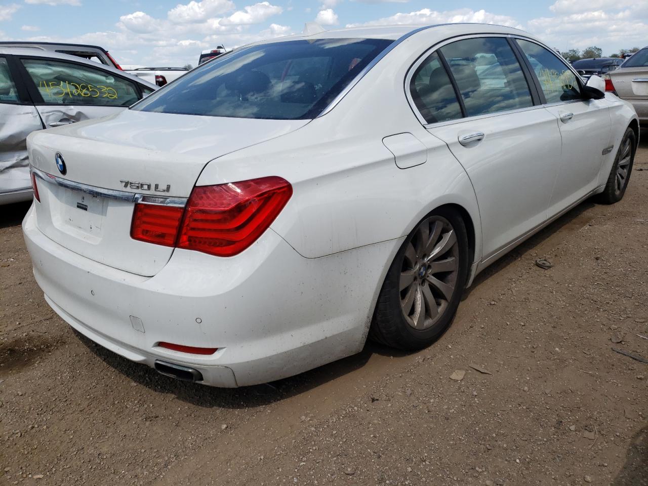 Photo 4 from auction – 2009 BMW 750 LI with VIN WBAKB83599CY60769