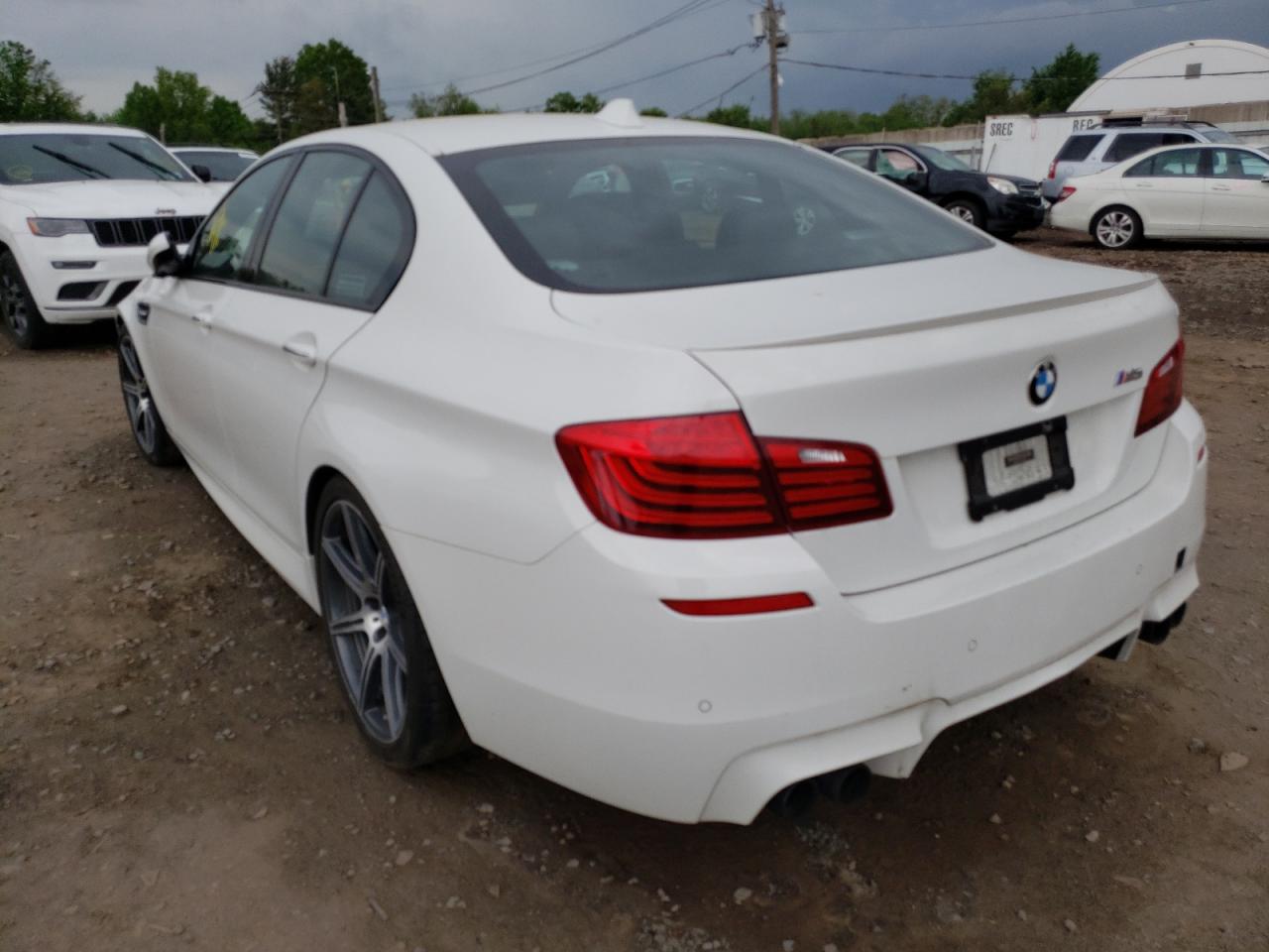 Photo 3 from auction – 2015 BMW M5 with VIN WBSFV9C51FD595121