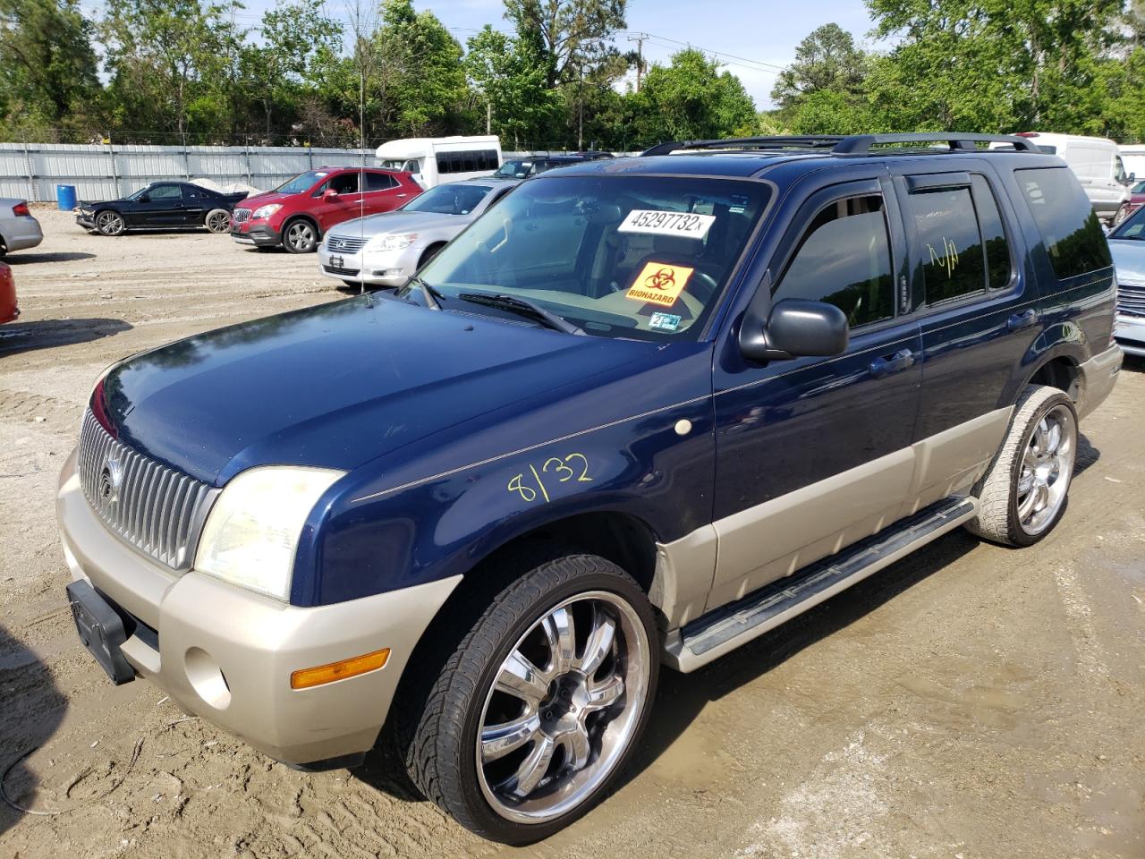 Photo 2 from auction – 2004 MERCURY MOUNTAINEE with VIN 4M2ZU66K84ZJ28862