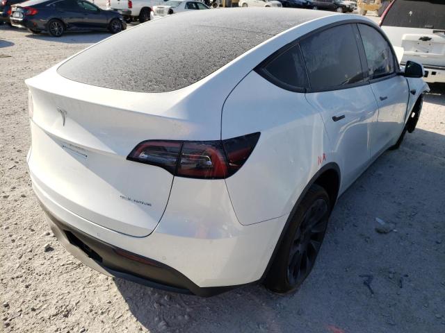 Photo 4 from auction – 2022 TESLA MODEL Y with VIN 7SAYGDEEXNF361922