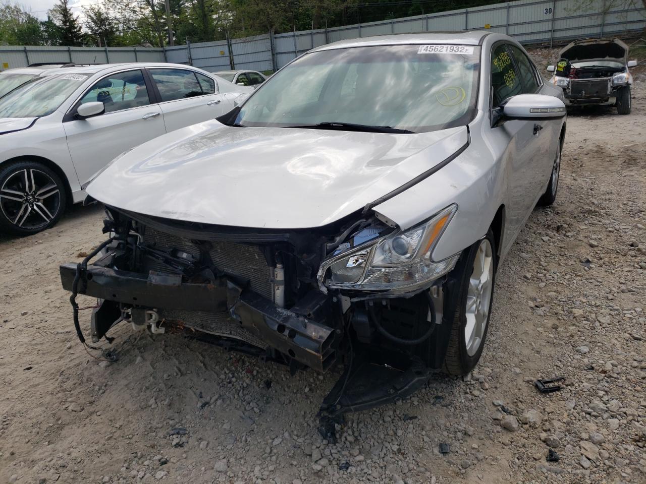 Photo 2 from auction – 2013 NISSAN MAXIMA S with VIN 1N4AA5AP8DC827703