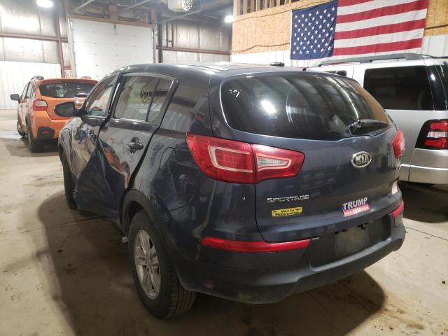 Photo 3 from auction – 2011 KIA SPORTAGE L with VIN KNDPBCA25B7152702
