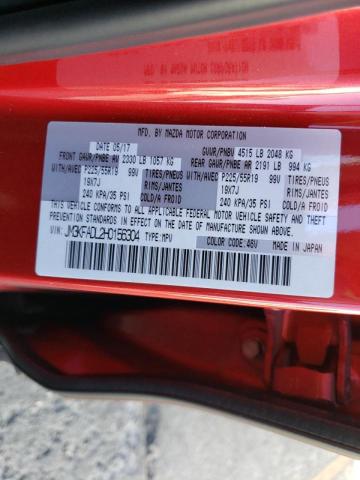 Photo 10 from auction – 2017 MAZDA CX-5 GRAND with VIN JM3KFADL2H0156304
