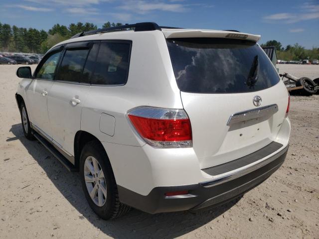 Photo 3 from auction – 2013 TOYOTA HIGHLANDER with VIN 5TDBK3EH7DS197674