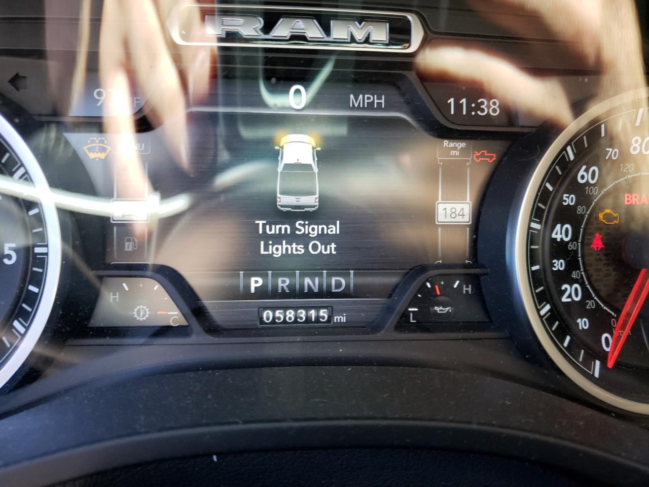 Photo 8 from auction – 2019 RAM 1500 LARAM with VIN 1C6SRFJT4KN665619