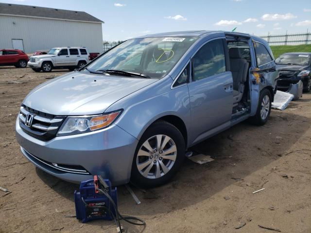 Photo 2 from auction – 2014 HONDA ODYSSEY EX with VIN 5FNRL5H66EB103873