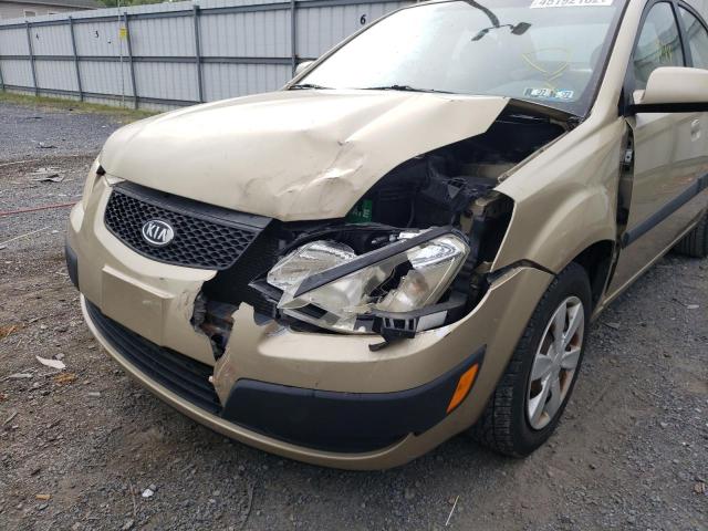 Photo 9 from auction – 2006 KIA RIO with VIN KNADE123866050728