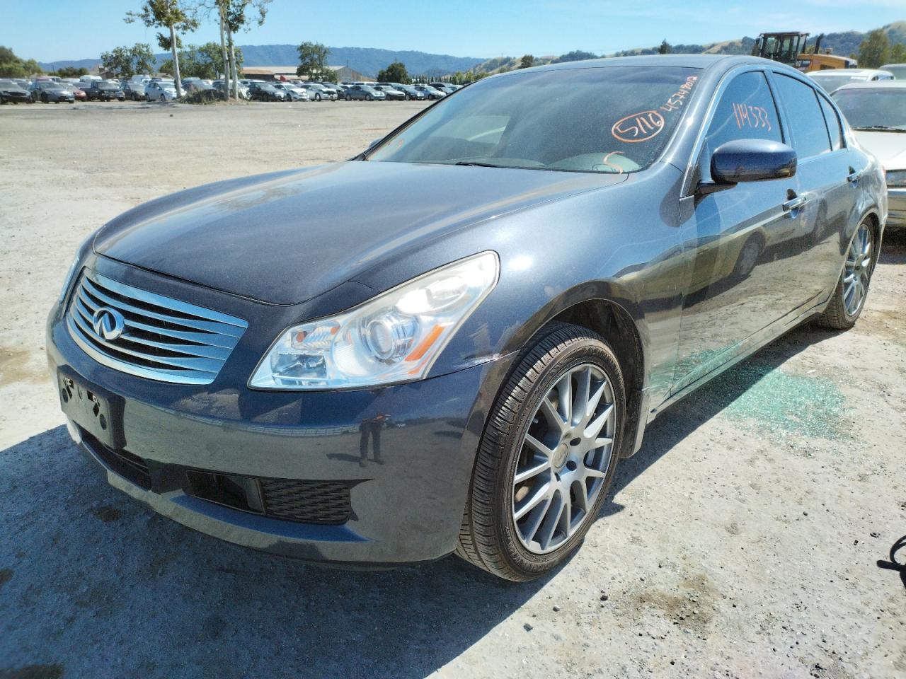Photo 2 from auction – 2007 INFINITI G35 with VIN JNKBV61E47M709684