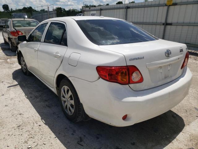 Photo 3 from auction – 2009 TOYOTA COROLLA BA with VIN JTDBL40E89J015775