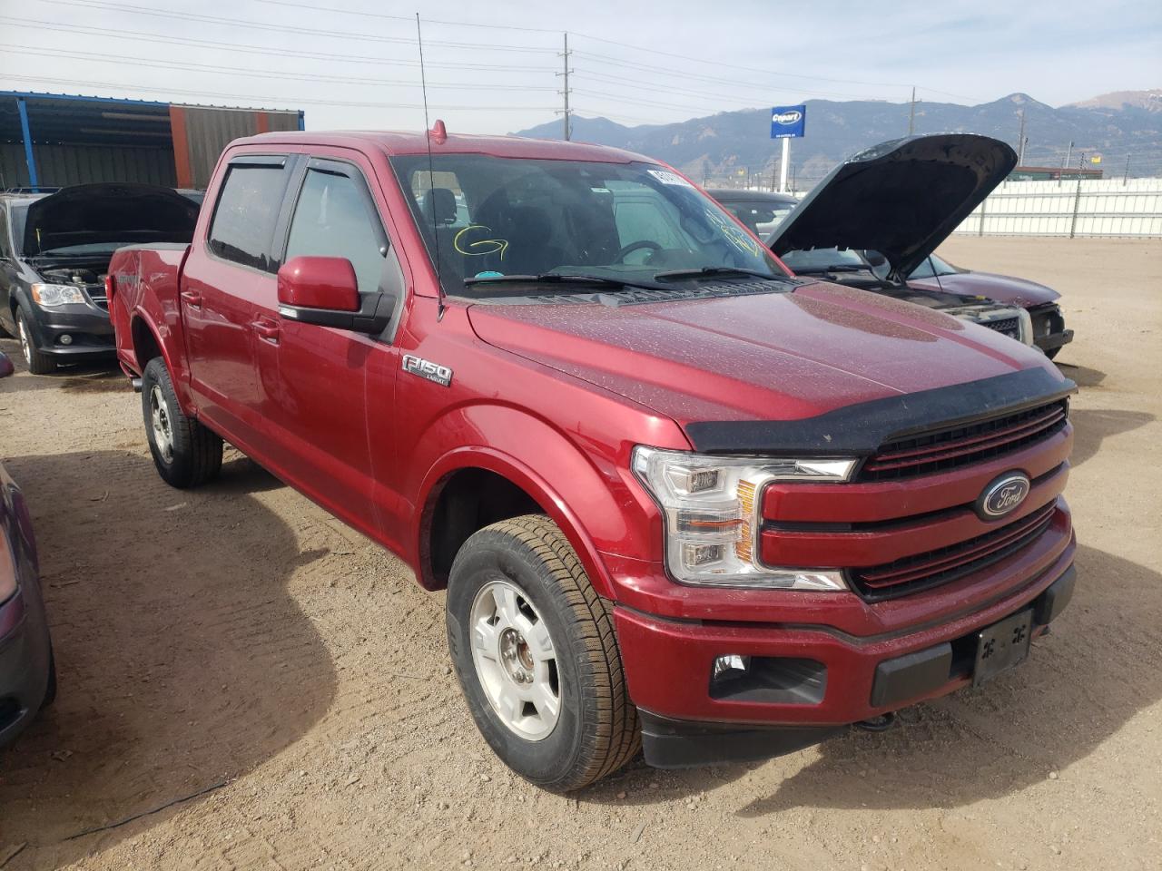 FORD F150 SUPER 2018 with VIN 1FTEW1EP6JFA33826 - Photo from auction