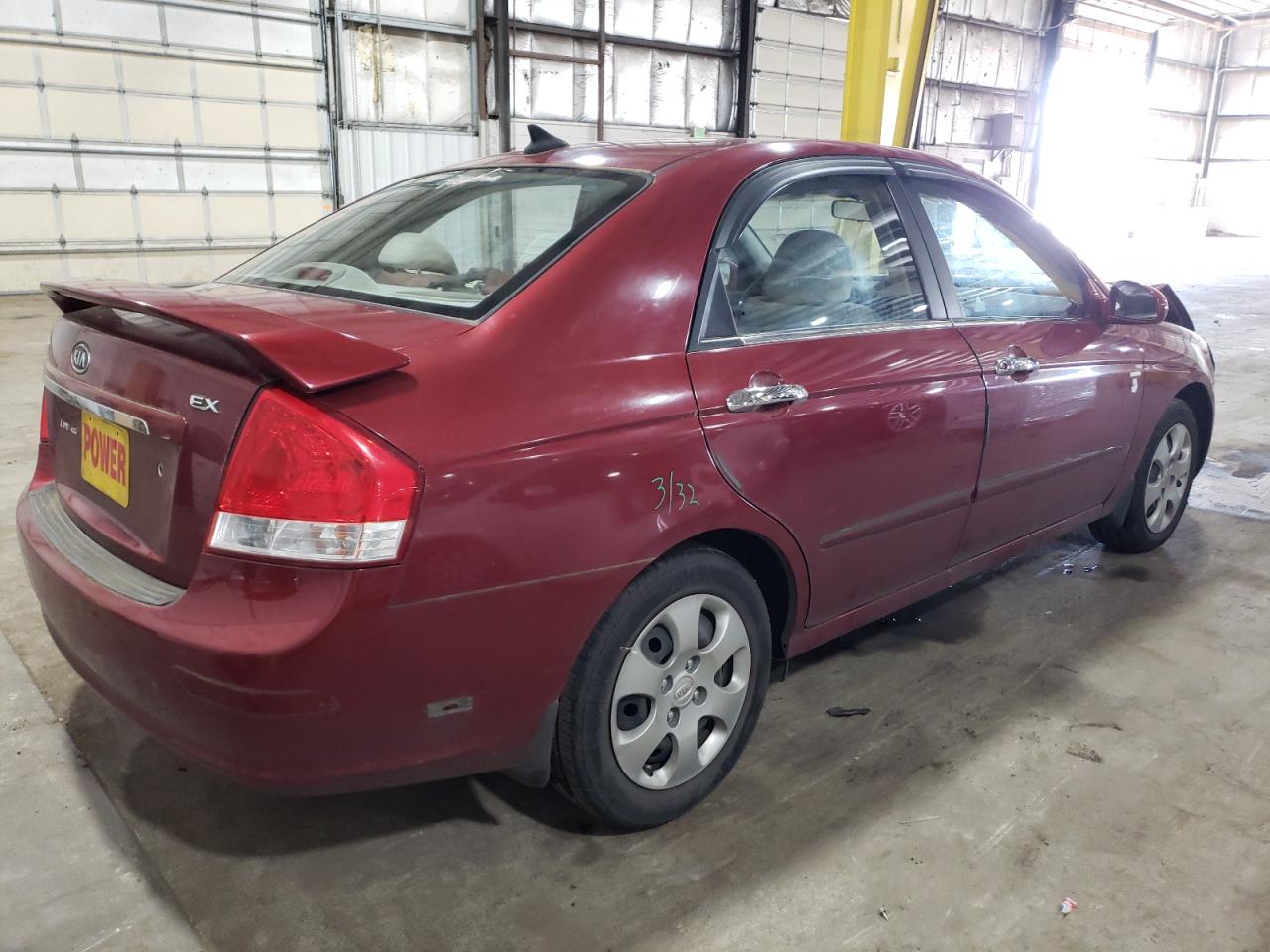 Zdjęcie 4 z aukcji – 2007 KIA SPECTRA EX z VIN KNAFE121175453707