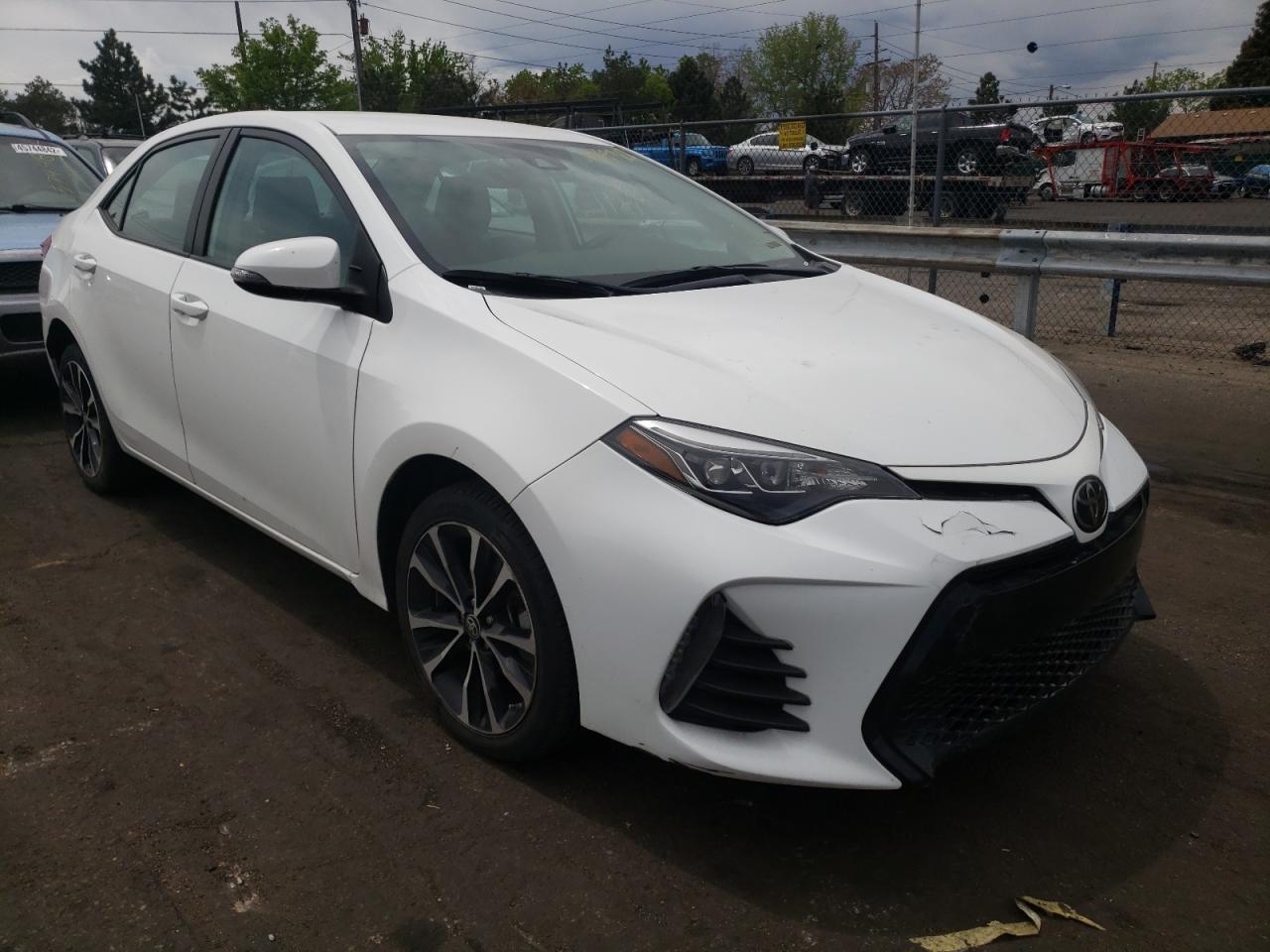 TOYOTA COROLLA L 2019 with VIN 5YFBURHE0KP897217 - Photo from auction