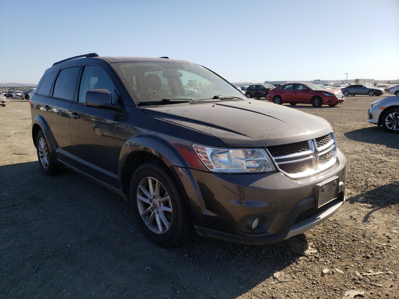 DODGE JOURNEY SX 2015 with VIN 3C4PDCBB2FT741944 - Photo from auction