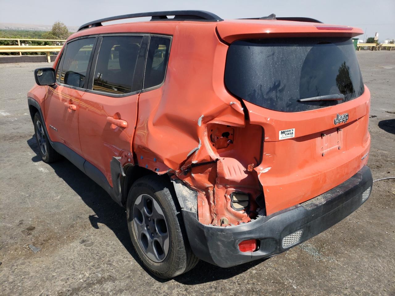 Photo 3 from auction – 2017 JEEP RENEGADE S with VIN ZACCJAAB0HPG07067