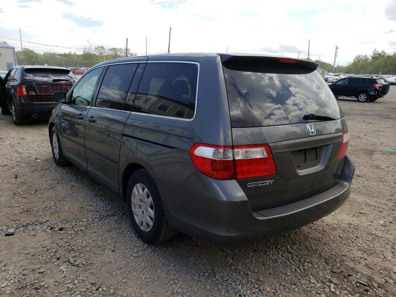 Photo 3 from auction – 2007 HONDA ODYSSEY LX with VIN 5FNRL38207B129292