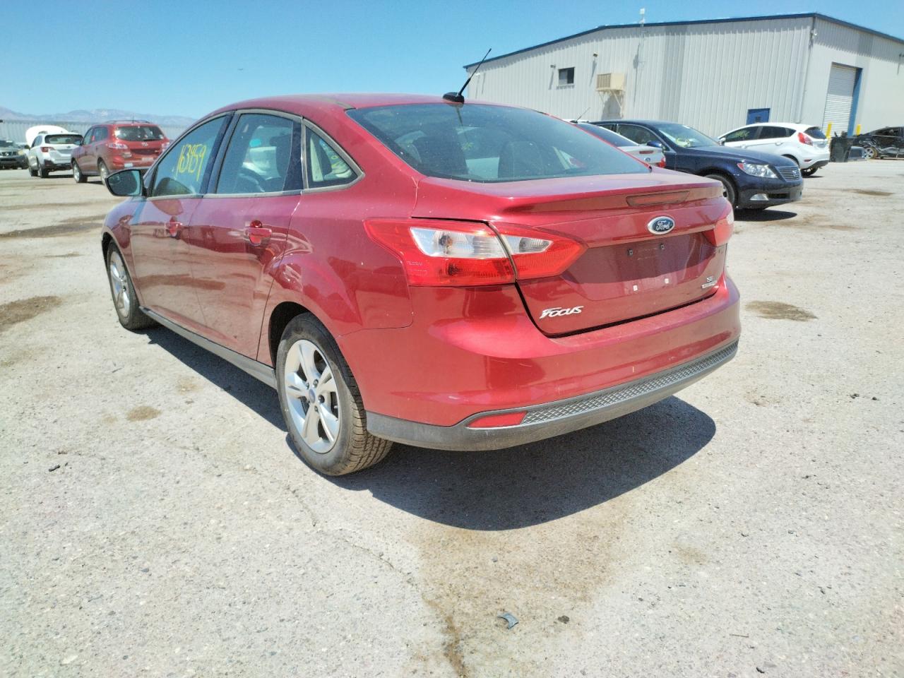 Photo 3 from auction – 2013 FORD FOCUS with VIN 1FADP3F28DL212761