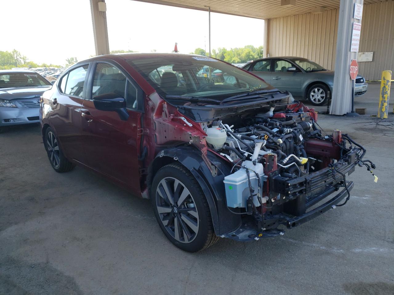 NISSAN VERSA SR 2020 with VIN 3N1CN8FV2LL844261 - Photo from auction