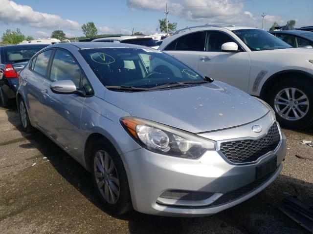 KIA FORTE LX 2014 with VIN KNAFX4A65E5099891 - Photo from auction