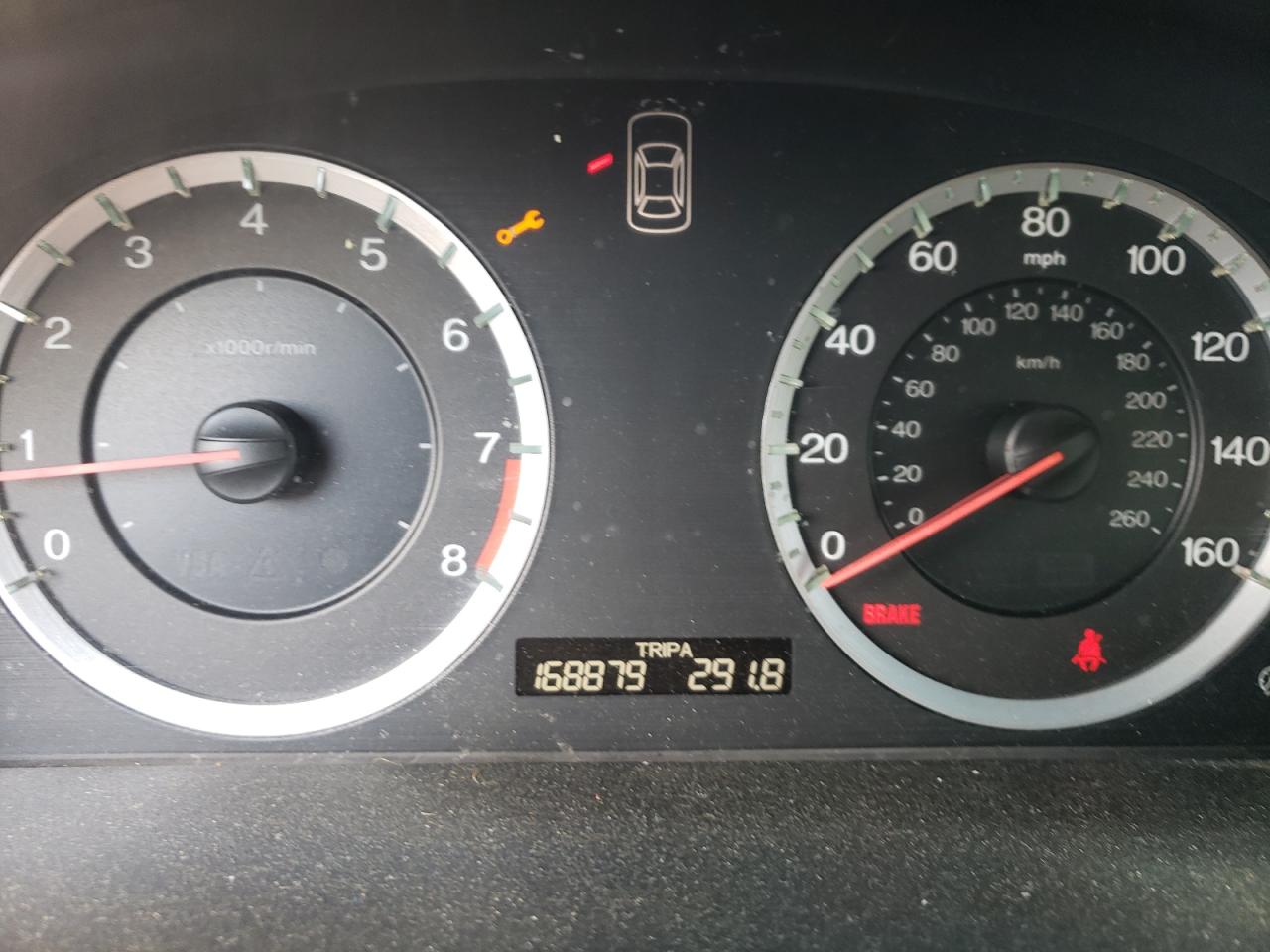 Photo 8 from auction – 2008 HONDA ACCORD EXL with VIN 1HGCP25868A047804