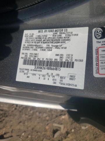 Photo 10 from auction – 2008 LINCOLN MKZ with VIN 3LNHM26T48R664815