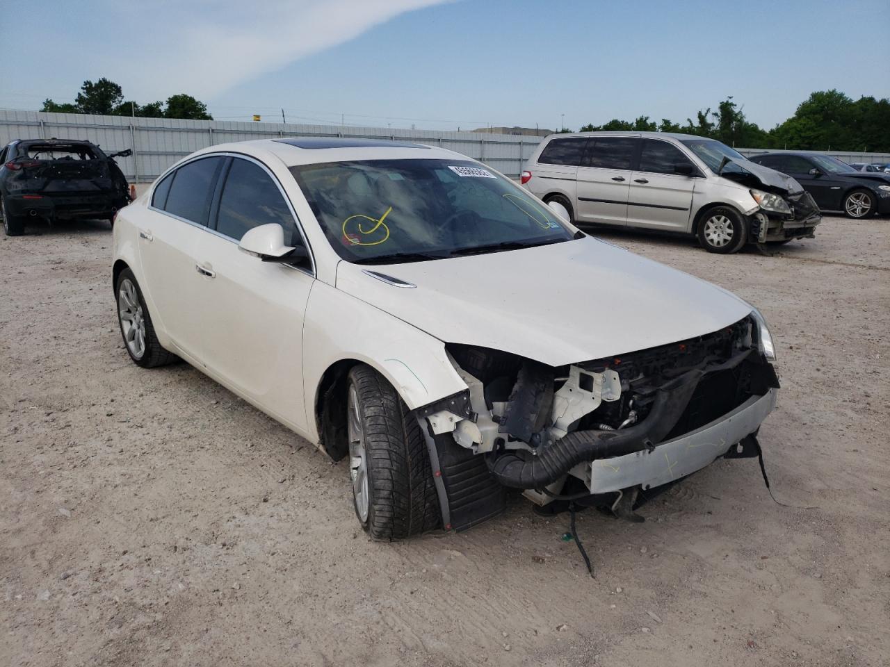 BUICK REGAL PREM 2012 with VIN 2G4GU5GV6C9130047 - Photo from auction