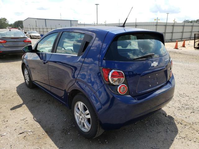 Photo 3 from auction – 2012 CHEVROLET SONIC LT with VIN 1G1JC6SB1C4221593