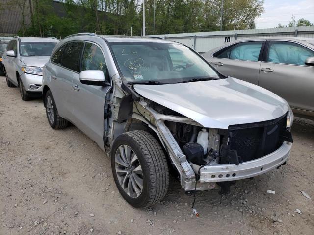 ACURA MDX TECHNO 2014 with VIN 5FRYD4H48EB039822 - Photo from auction