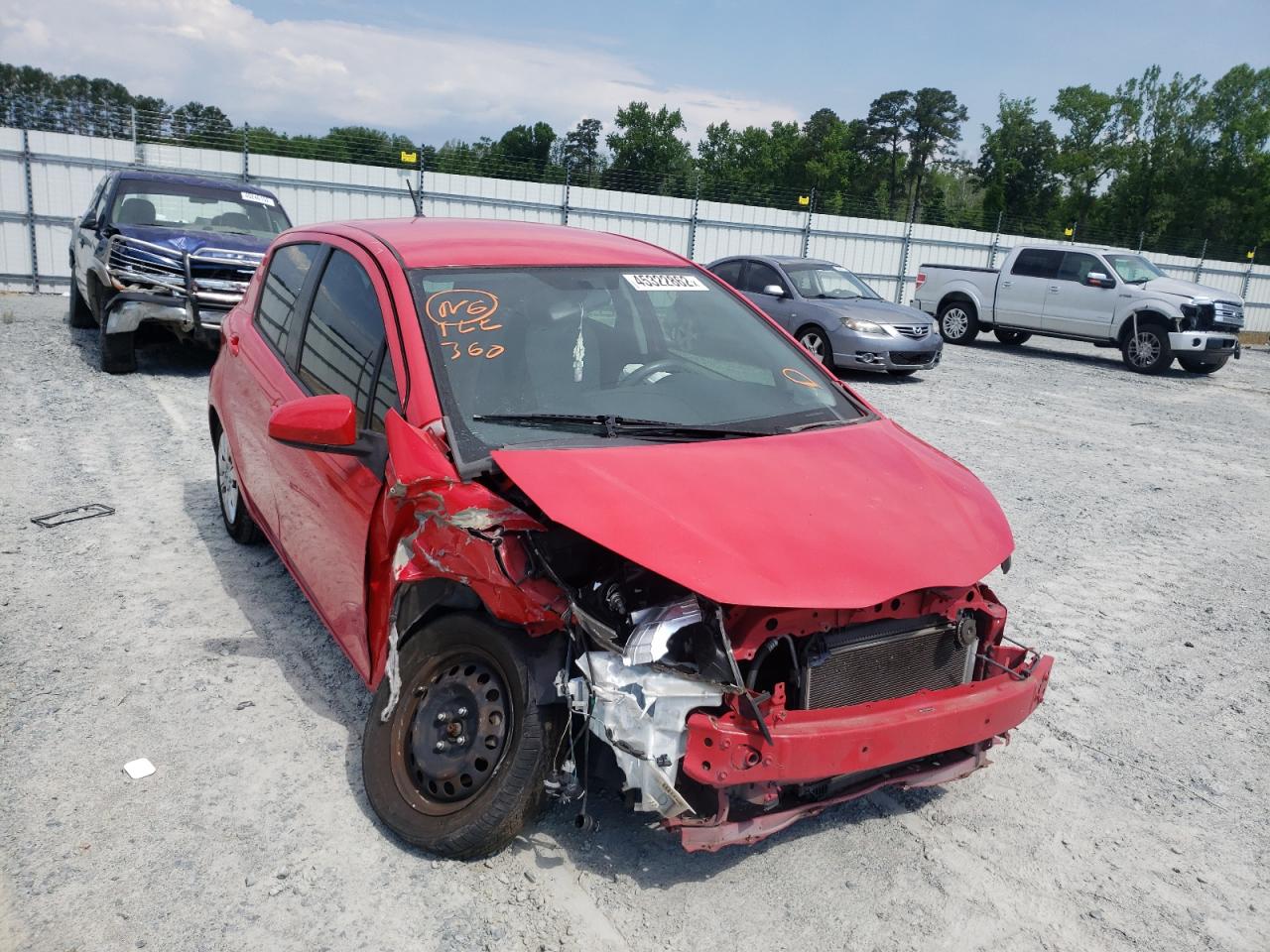 Photo 1 from auction – 2013 TOYOTA YARIS with VIN JTDKTUD32DD563335