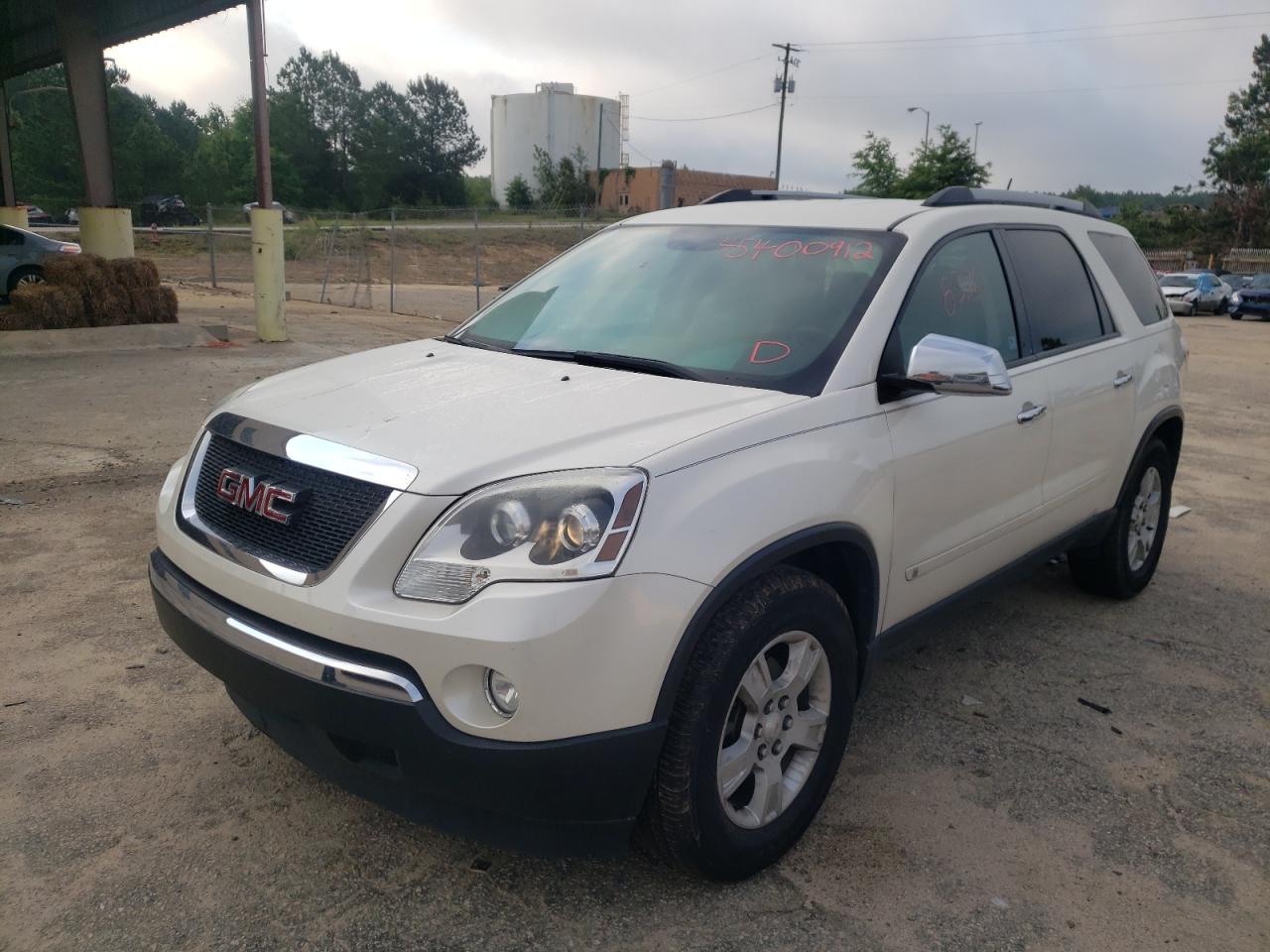 Photo 2 from auction – 2010 GMC ACADIA SLE with VIN 1GKLRLED5AJ180348